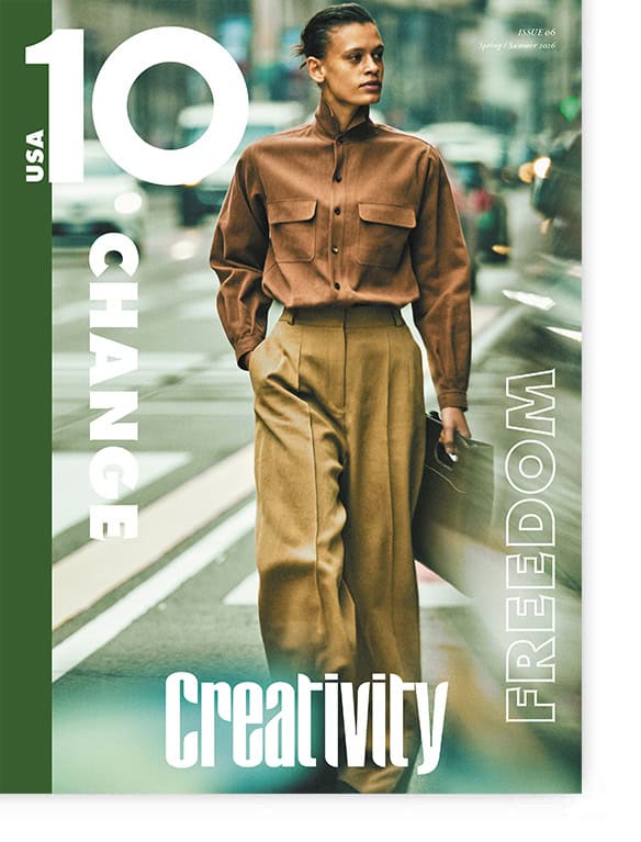 10 Magazine USA Issue 6: LORO PIANA cover